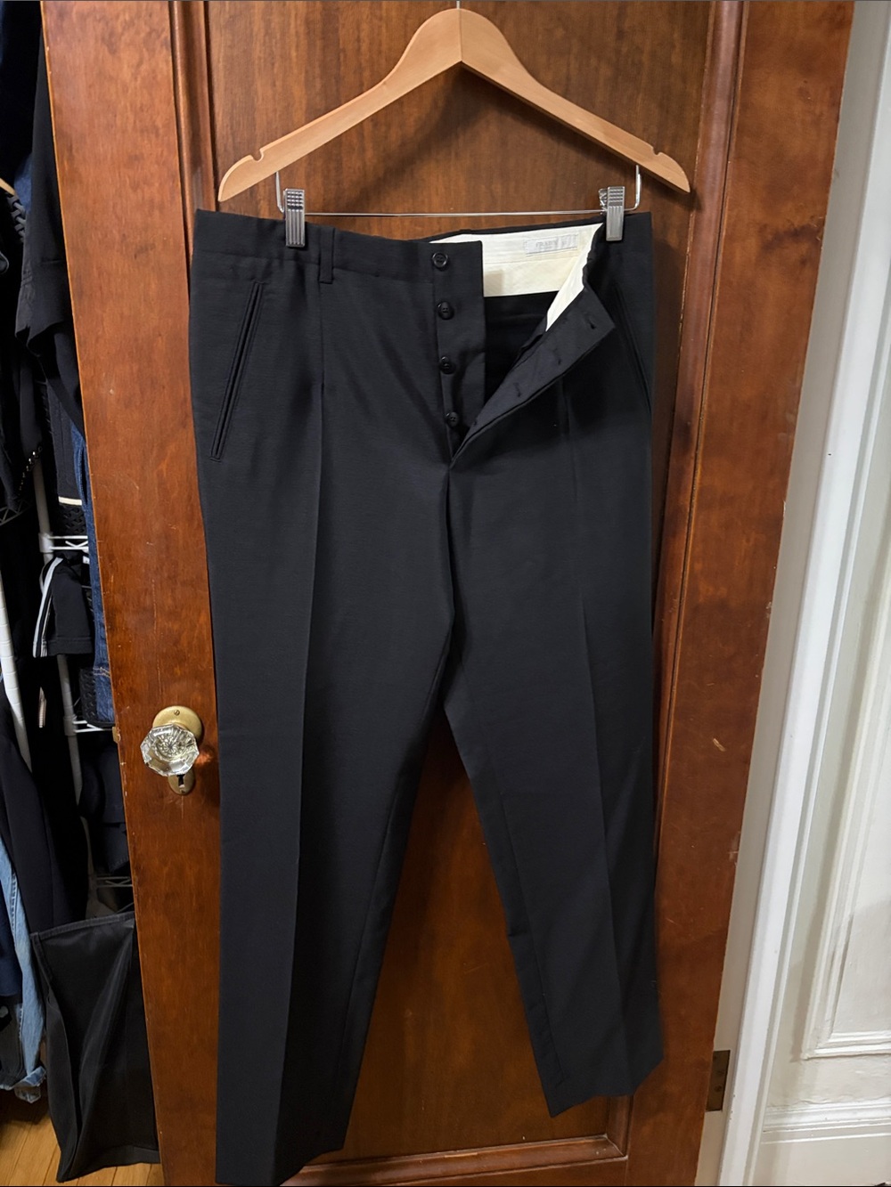 Men's Prada Black Dress Pants - Classic Tailored Fit